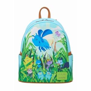 NEW Loungefly Disney Pixar A Bug's Life Group Mini Backpack